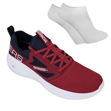 Kit Tênis Skechers Go Run Fast + Par de Meias - Masculino