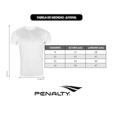 Camiseta Penalty X + Calção Penalty X - Infantil