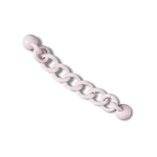 Jibbitz Corrente Grossa Cor de Rosa