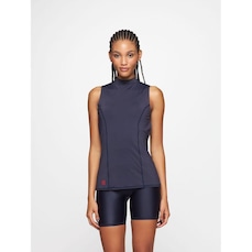 Camiseta Regata Body For Sure com Gola Alta U.V - Feminina