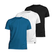Kit 3 Camiseta Algodão Sportswear Muvin - Masculino
