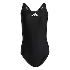 Maiô adidas Logo 3 Bars Suit Feminino
