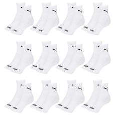 Kit Meia Cano Médio Puma Esportiva - 12 Pares - Masculino