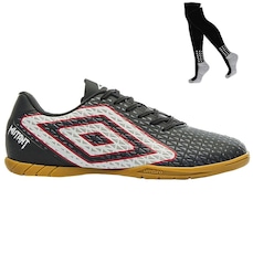 Kit Chuteira Futsal Umbro Mutant e Meião - Adulto