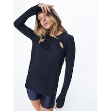 Camiseta Manga Longa Bodyforsure Essentials - Feminina