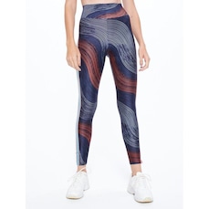 Calça Legging Bodyforsure Estampada Space - Feminina