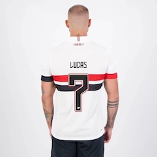Camisa do São Paulo I 2024 New Balance 7 Lucas - Masculina