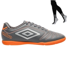 Chuteira Futsal Umbro Class + Meião - Adulto