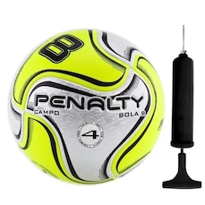 Bola de Futebol de Campo Penalty 8 Xxiv + Bomba de Ar - Infantil