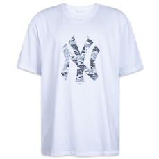 Camiseta New Era Plus Size Regular New York Yankees - Masculina