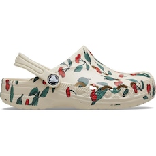 Sandália Crocs Baya Printed Clog K Cherry - Infantil