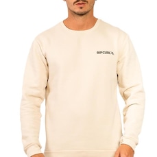 Blusão de Moletom sem Capuz Rip Curl Careca Brand Logo Wt24 Vintage - Masculino