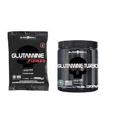 Kit Glutamine Black Skull Turbo + Refil