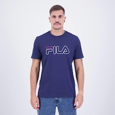 Camiseta Fila Letter Outline - Masculina