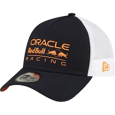 Boné Aba Curva New Era 9Forty A-Frame Trucker Red Bull Racing Team Repreve - Snapback - Adulto
