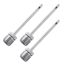 Kit 3 Agulhas Rosqueável Poker para Encher Bolas