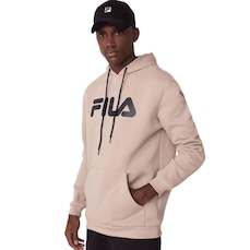 Blusão de Moletom Fila Basic Letter - Masculina