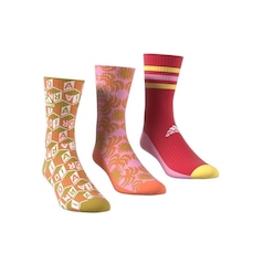 Kit Meias adidas X Farm com 3 Pares - Adulto