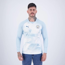 Blusão Puma Manchester City Pré Jogo Ls - Masculino