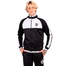 Jaqueta Agasalho Atlético Mineiro Oficial Sintético Ziper Surf Center Masculino