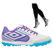 Kit Chuteira Society Umbro Pro 5 Bump Club + Meião - Adulto