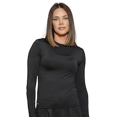 Camiseta Run More Manga Longa Feminina
