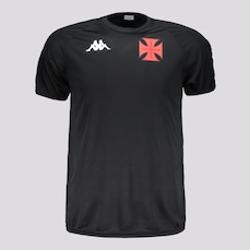Camisa Kappa Vasco da Gama Supporter Stripe - Masculina