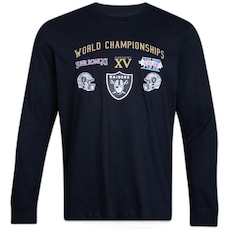 Camiseta New Era Manga Longa Nfl Las Vegas Raiders Core - Masculina