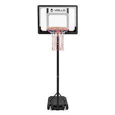 Tabela de Basquete Portátil Altura Ajustável Aro 38cm Vollo