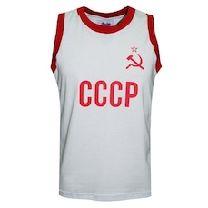 Camisa do Cccp Liga Retro Basquete 1980 - Masculina