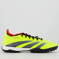 Chuteira Society adidas Predator League 24 Academy Low Tf - Infantil