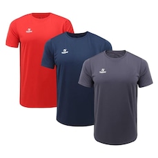 Kit de Camisetas Topper Classic New - Masculino - 3 unidades