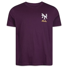 Camiseta New Era Regular New York Giants Logo History - Masculina