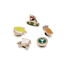 Kit Jibbitz Crocs Jogo de Golfe Pack com 5 Peças