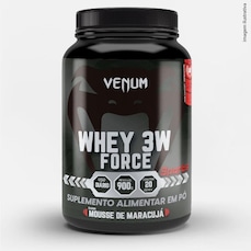 Whey 3W Force Venum Mousse de Maracujá - 900G