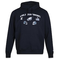 Blusão de Moletom New Era Nfl Philadelphia Eagles World Champion - Masculino