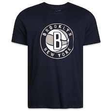 Camiseta New Era Brooklyn Nets Nba Regular Core - Masculina