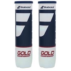Bola de Tênis Babolat Gold Championship Pack com 2 Tubos