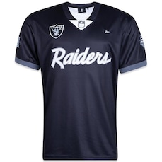 Camiseta Jersey New Era Las Vegas Raiders Core Nfl 100 - Masculina