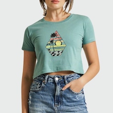 Camiseta Volcom Sunset - Feminina
