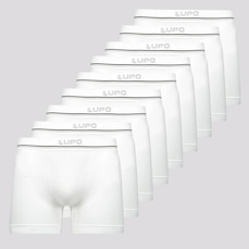 Cueca Boxer Lupo Microfibra sem Costura I - 9 Unidades - Adulto