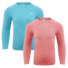 Kit 2 Camisas Térmicas Selene Proteção UV50+ - Infantil