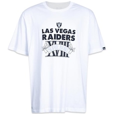 Camiseta New Era Plus Size Las Vegas Raiders Core - Masculina
