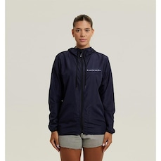 Jaqueta Corta Vento com Capuz Impermeável Feminina Web Surf Shop Caminhada