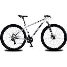 Bicicleta Aro 29 KRW em Alumínio 21 Velocidades Freio à Disco Suspensão Dianteira Mountain Bike Kr14