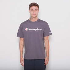 Camiseta Champion Logo Script Ink - Masculina