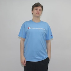 Camiseta Champion Logo Script Ink - Masculina