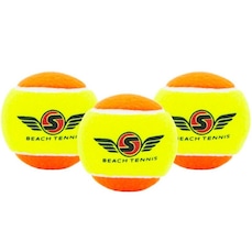 Bola de Beach Tennis S Original Sexy - Pack com 3 Bolas