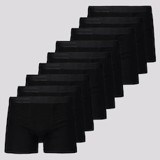 Cueca Boxer Lupo Elastic Soft - 9 Unidades - Adulto