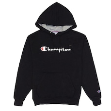 Blusão de Moletom com Capuz Champion Script Logo Print Tec Medio Gf89B Y06794 Brasil - Masculino